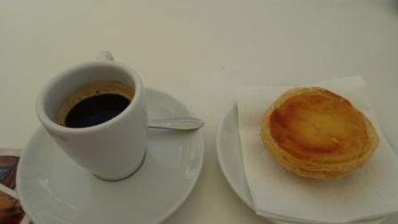 Coffee with Pasteis de Nata